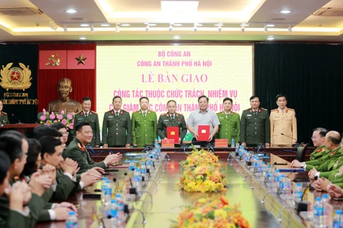'Công an Thủ đô mãi luôn trong trái tim tôi'