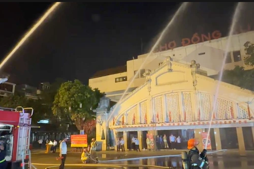 Kiểm tra công tác sẵn sàng xử lý tình huống cháy, nổ 