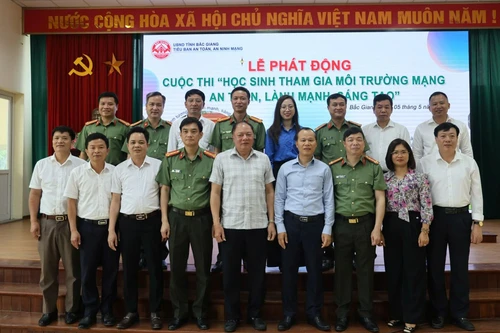 Phát động cuộc thi “Học sinh tham gia môi trường mạng an toàn, lành mạnh, sáng tạo”