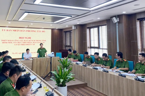 Tăng cường phối hợp quản lý phòng cháy tại phường Tây Hồ