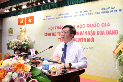 Hội thảo khoa học quốc gia "Công tác tuyên giáo và dân vận của Đảng trong kỷ nguyên mới"