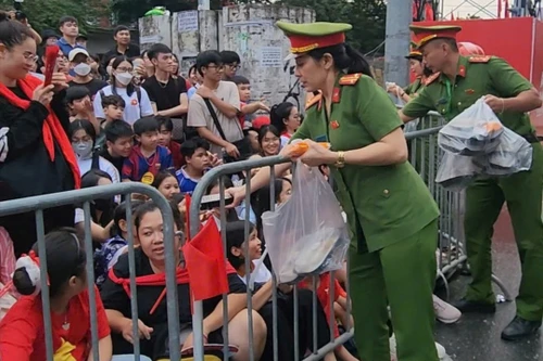 Hình ảnh lễ tổng duyệt sự kiện A80 trong không khí hân hoan, trang nghiêm