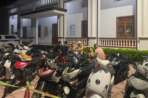 Xử lý gần 200 thanh, thiếu niên vi phạm trong đêm