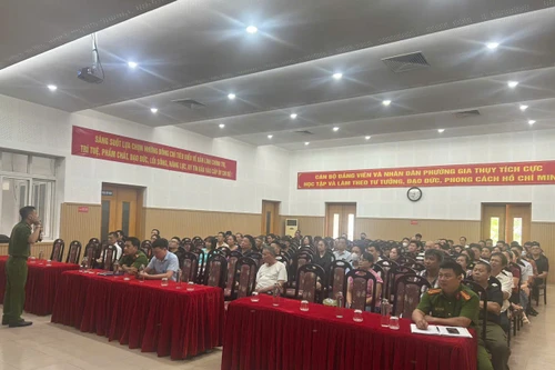 Hướng dẫn công tác phòng cháy, chữa cháy cho người dân phường Gia Thụy