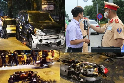 Trên 1.600 lái xe 'nhậu' xong vẫn điều khiển phương tiện, đã bị Cảnh sát giao thông Thủ đô xử lý