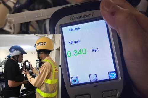 Chuyện thật như đùa, uống rượu hôm trước hôm sau vẫn bị Cảnh sát giao thông xử lý nồng độ cồn