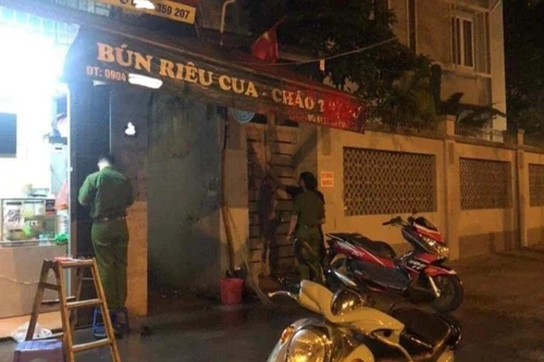 Điều tra vụ ném sơn bắn sang tường của Đại sứ quán Uruguay