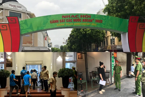 An ninh trật tự đảm bảo, sẵn sàng cho Đại nhạc hội Cảnh sát các nước ASEAN+ 2022