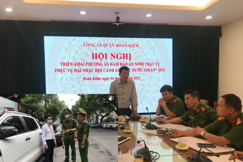 Triển khai các phương án đảm bảo an ninh, an toàn Đại nhạc hội Cảnh sát các nước ASEAN+ 2022