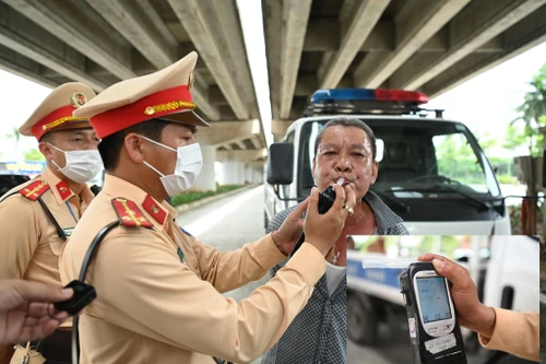 Bi hài chuyện xử lý vi phạm nồng độ cồn của Cảnh sát giao thông Hà Nội