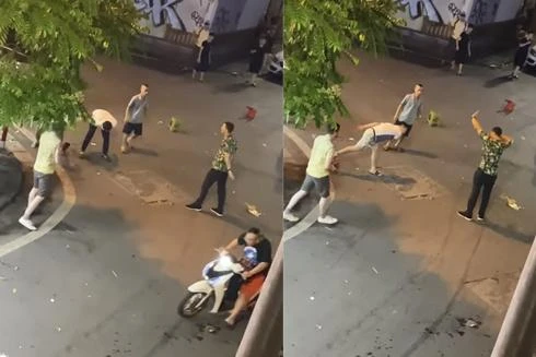 Xác minh vụ ẩu đả giữa người đàn ông nước ngoài và nhóm khách Việt Nam ở phố cổ Hoàn Kiếm