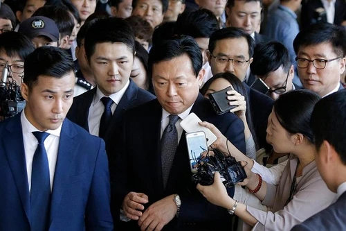 Chủ tịch Tập đoàn Lotte bị triệu tập thẩm vấn