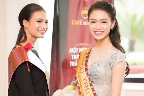 "Cô gái vàng" của Hoa hậu Việt Nam hội ngộ người đẹp H’Ăng Niê