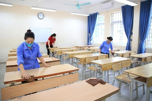 Hà Nội: Nhiều trường chủ động đẩy lịch kiểm tra học kỳ II sớm đề phòng dịch Covid-19