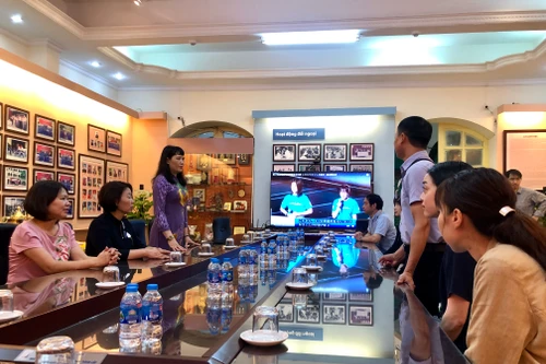 Trường học Hà Nội đón học sinh Nhật Bản giao lưu văn hóa, giáo dục