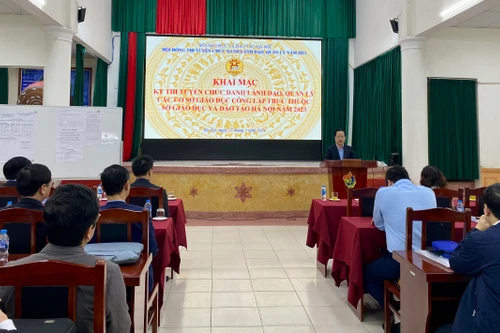 61 ứng viên tham gia thi tuyển hiệu trưởng, hiệu phó các trường công lập Hà Nội