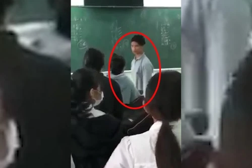 Xếp hạnh kiểm yếu, đình chỉ 1 tuần với nữ sinh cãi nhau tay đôi với thầy giáo