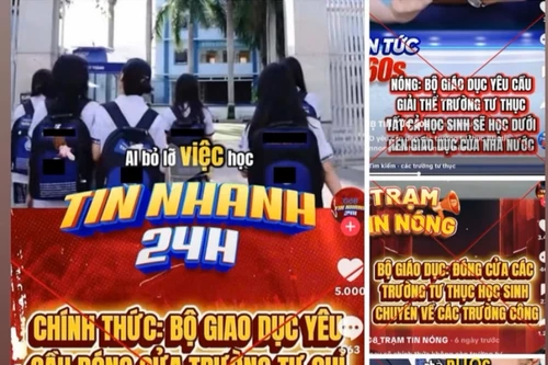 Tin đồn đóng cửa, giải tán các cơ sở giáo dục ngoài công lập là thông tin sai sự thật