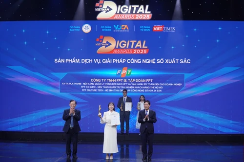 FPT có nhiều sản phẩm, dịch vụ, nền tảng được vinh danh nhất tại Giải thưởng Chuyển đổi số Việt Nam 2025