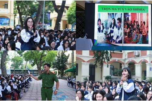 Hơn 1.000 học sinh Hà Nội được hướng dẫn kỹ năng phòng tránh ma túy thế hệ mới 