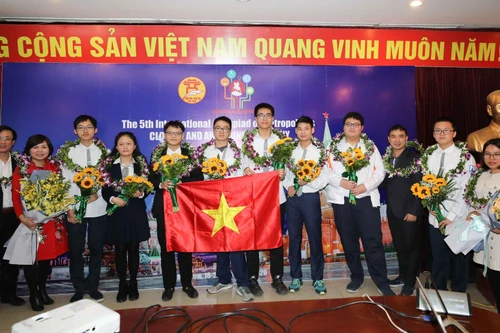 Hà Nội vào tốp 5 thành phố xuất sắc trong kỳ thi quốc tế IOM