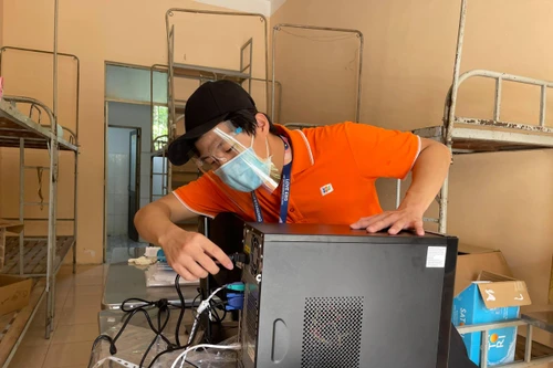 Cấp tốc hoàn thiện hạ tầng CNTT cho bệnh viện dã chiến điều trị Covid-19 tại TP.HCM