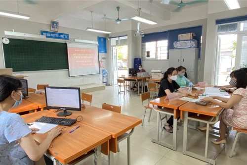 120 trường tiểu học Hà Nội hoàn thành tuyển sinh lớp 1 trực tuyến