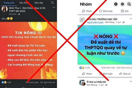 Bác bỏ nhiều tin đồn không căn cứ về kỳ thi tốt nghiệp THPT 2022
