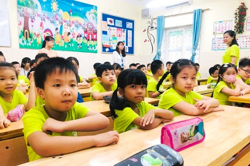 Con vào lớp 1, cha mẹ cần hỗ trợ thế nào với chương trình mới?