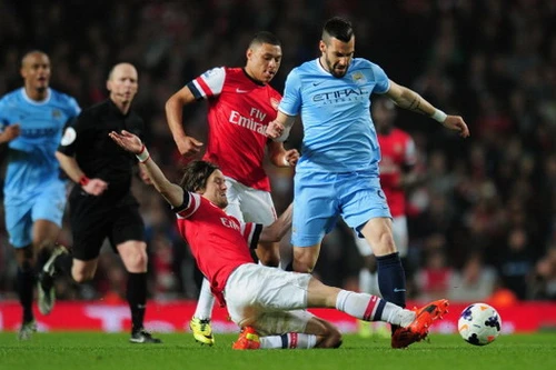 Arsenal 1-1 Man City: Quyết liệt đến tận phút cuối cùng