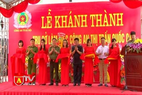 Khánh thành trụ sở làm việc Công an thị trấn Quốc Oai