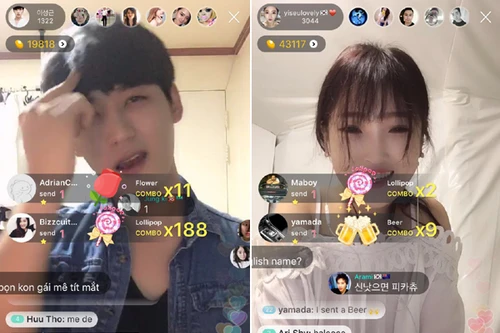 Hơn 100.000 fan "chém gió" với thần tượng Hàn Quốc qua Bigo