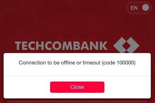 Techcombank lại xin lỗi khách hàng về sự cố gián đoạn giao dịch ngân hàng điện tử