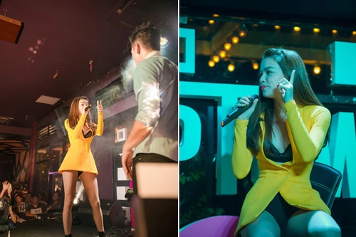 Phớt lờ quy định, Hà Hồ "diện" nội y phản cảm trên sân khấu