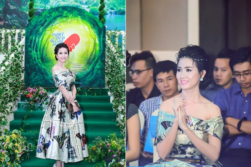 Phan Thị Mơ lộng lẫy dự gala "Người đẹp và lòng nhân ái"