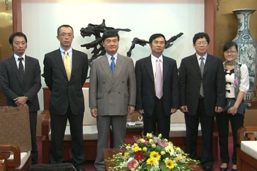 Đoàn đại biểu Báo Mainichi của Nhật Bản thăm Việt Nam