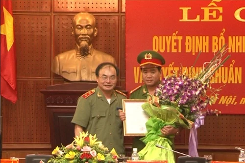 Bộ Công an công bố quyết định bổ nhiệm Giám đốc CATP Hà Nội