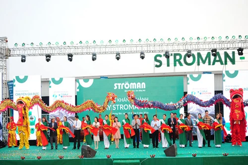 Khánh thành Nhà máy ống nhựa Stroman tiêu chuẩn Đức