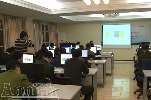CATP Hà Nội khai giảng khóa bồi dưỡng kiến thức, tập huấn về an toàn thông tin