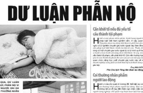 Có dấu hiệu phạm tội làm nhục người khác