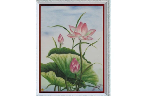 Tranh đá quý độc bản dành cho Hoa hậu