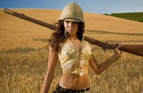 “Nữ thợ săn” sừng tê giác