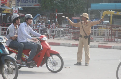 Phân luồng giao thông phục vụ kỳ họp Đại hội đồng Interpol lần thứ 80