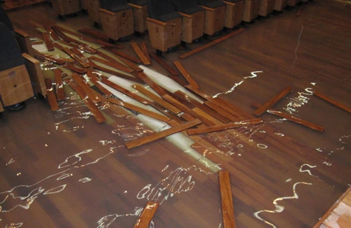 Bảo tàng Hà Nội bị ngập nước