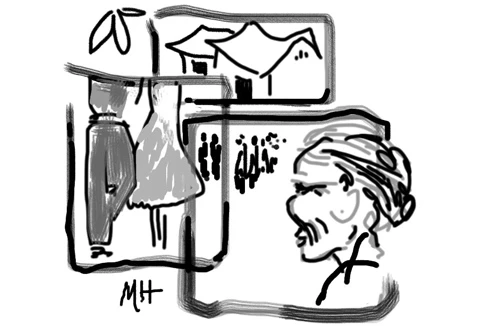 Cốc nước chè xanh