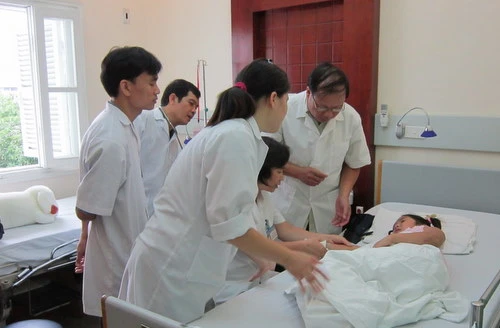 Giám định thương tích cho cháu Trịnh Thị Ngọc Bích