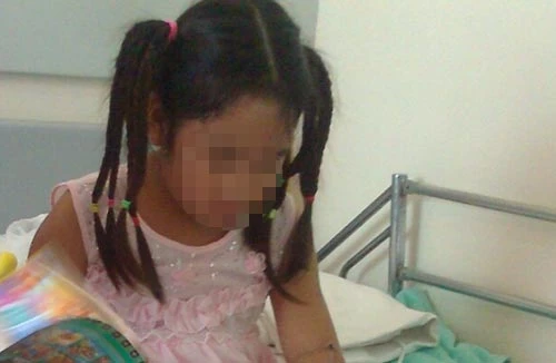 Bé Trịnh Thị Ngọc Bích xuất viện