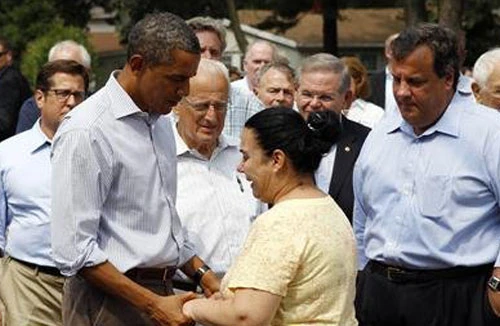 Tổng thống Mỹ thị sát vùng thiên tai