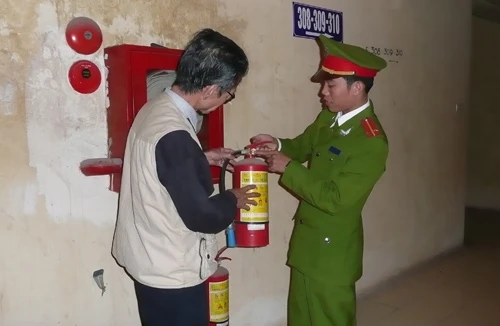 Chú trọng phòng cháy các chung cư cao tầng