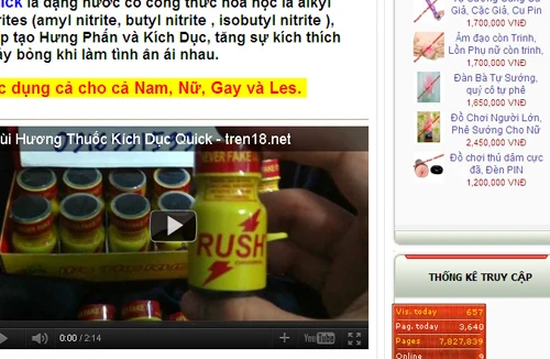 Nguy hiểm: Nước hoa kích dục